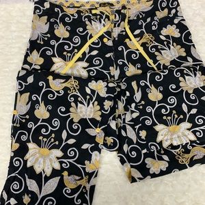 Vera Bradley Printed Pajama Pants Sz M